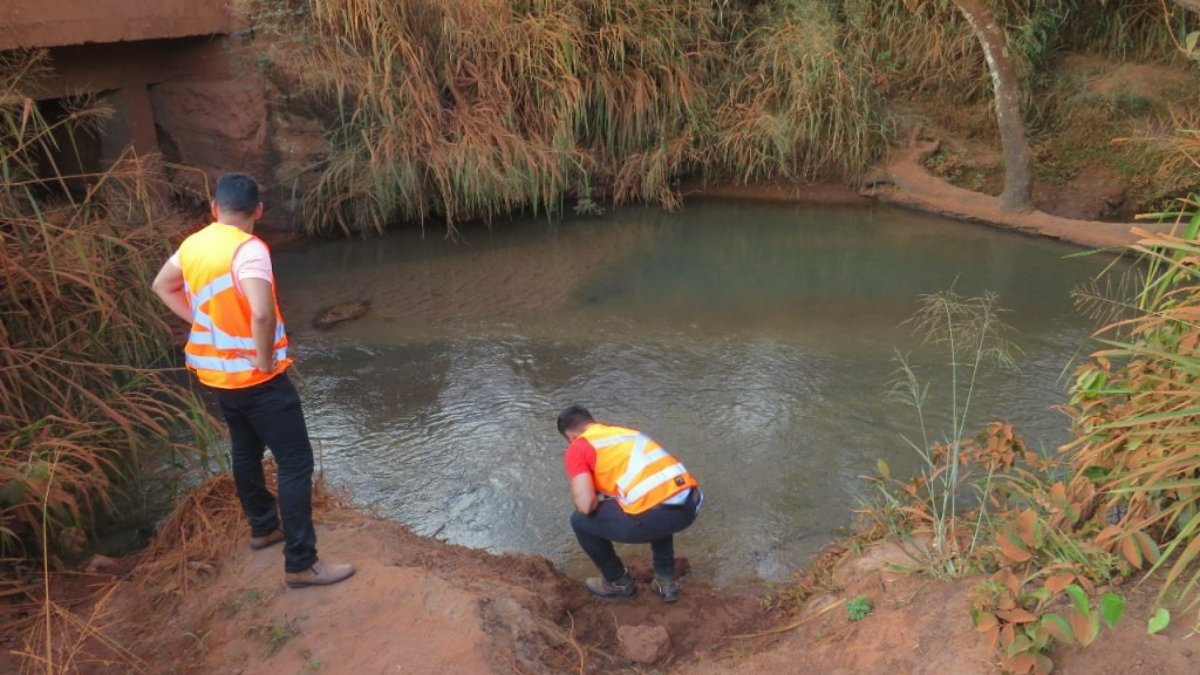 AMAE REALIZA FISCALIZAÇÃO NA PRINCIPAL BACIA DE ABASTECIMENTO DE RIO VERDE