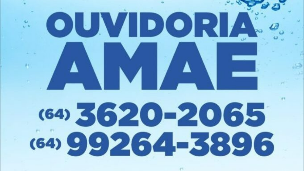 A AMAE disponibiliza aos usuários dos serviços de água e esgoto o serviço de Ouvidoria