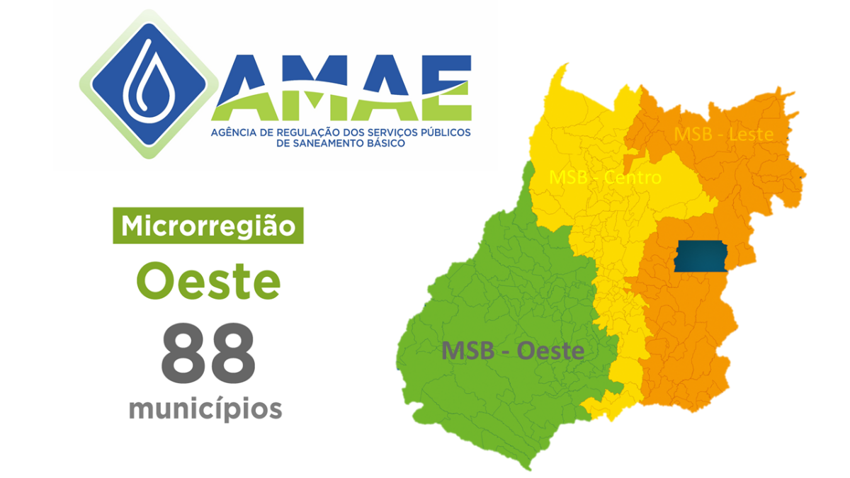 Microrregionalização do Saneamento Básico: Consolidação e expansão das atividades exercidas pela AMAE