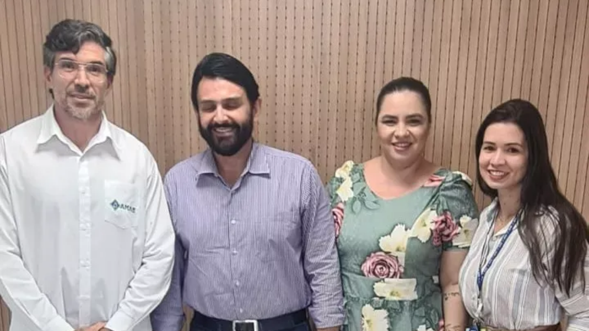 Presidente da AMAE se reúne com BRK para tratar do esgotamento sanitário