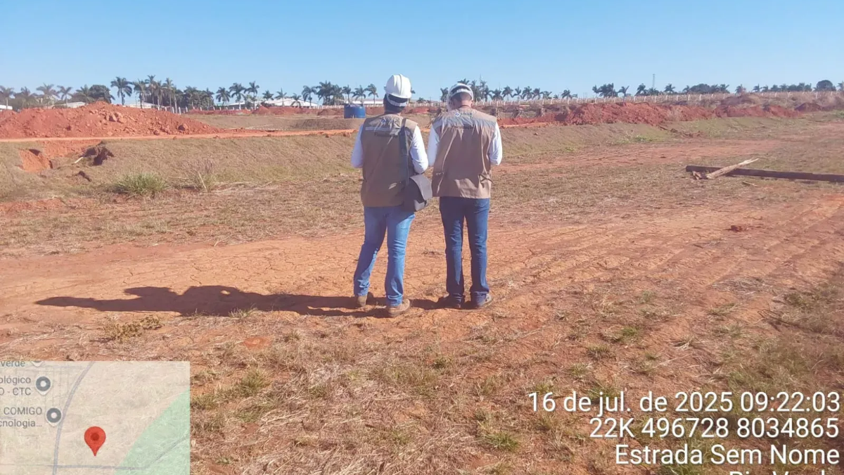 AMAE acompanha obra da nova ETA Rio Verdinho