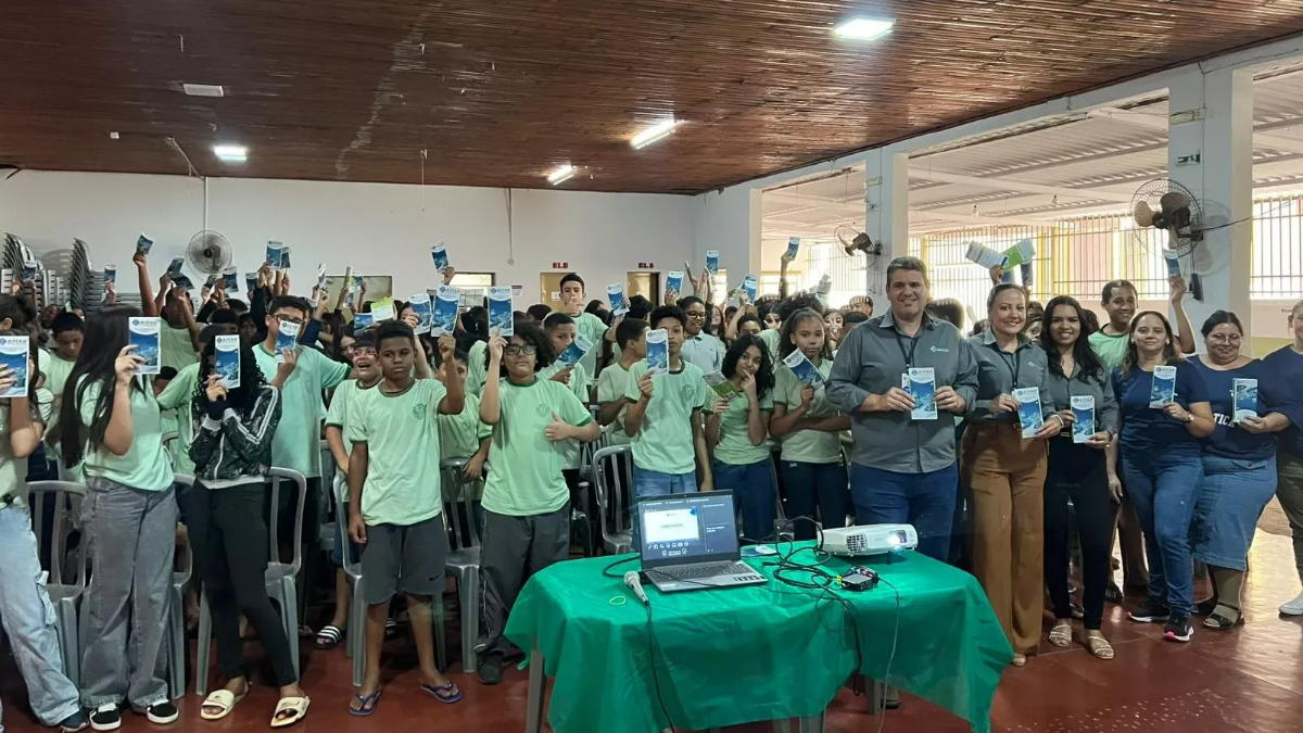 AMAE realiza ciclo de palestras em escolas municipais de Rio Verde.