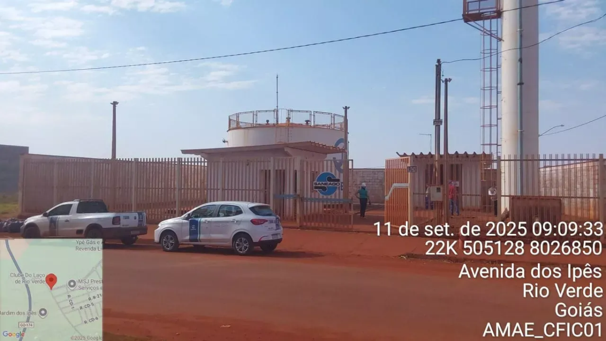 Fiscalização Programada em Rio Verde - Reservatórios de Água Tratada