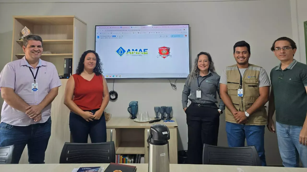 AMAE e Vigilância em Saúde de Rio Verde fortalecem parceria em prol do saneamento básico e da saúde pública