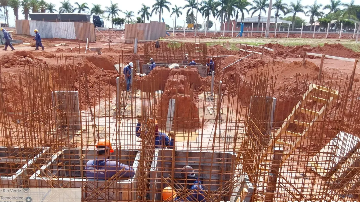 AMAE acompanha o andamento das obras da ETA Rio Verdinho