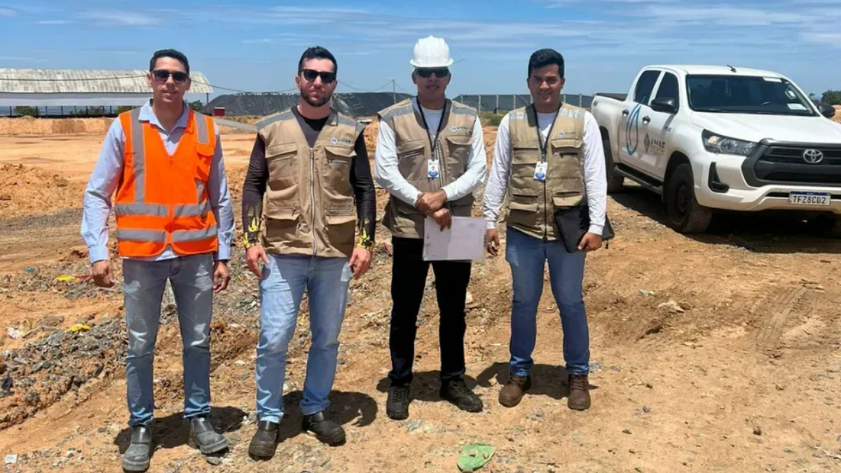 AMAE realiza fiscalização programada no Aterro Sanitário em Guapó