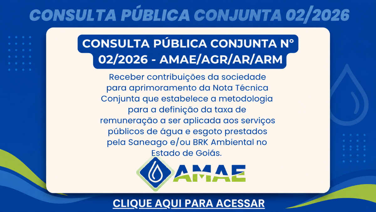 Consulta Pública Conjunta nº 02/2026 - AMAE/AGR/AR/ARM