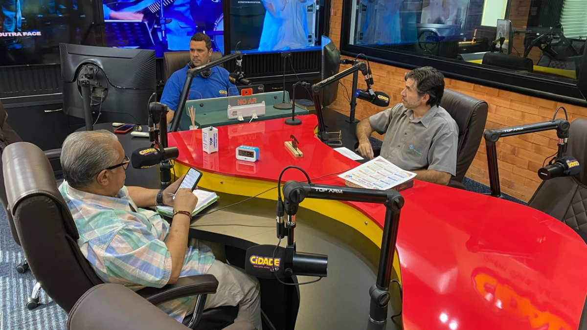 Presidente da AMAE participa de entrevista na Rádio Cidade FM
