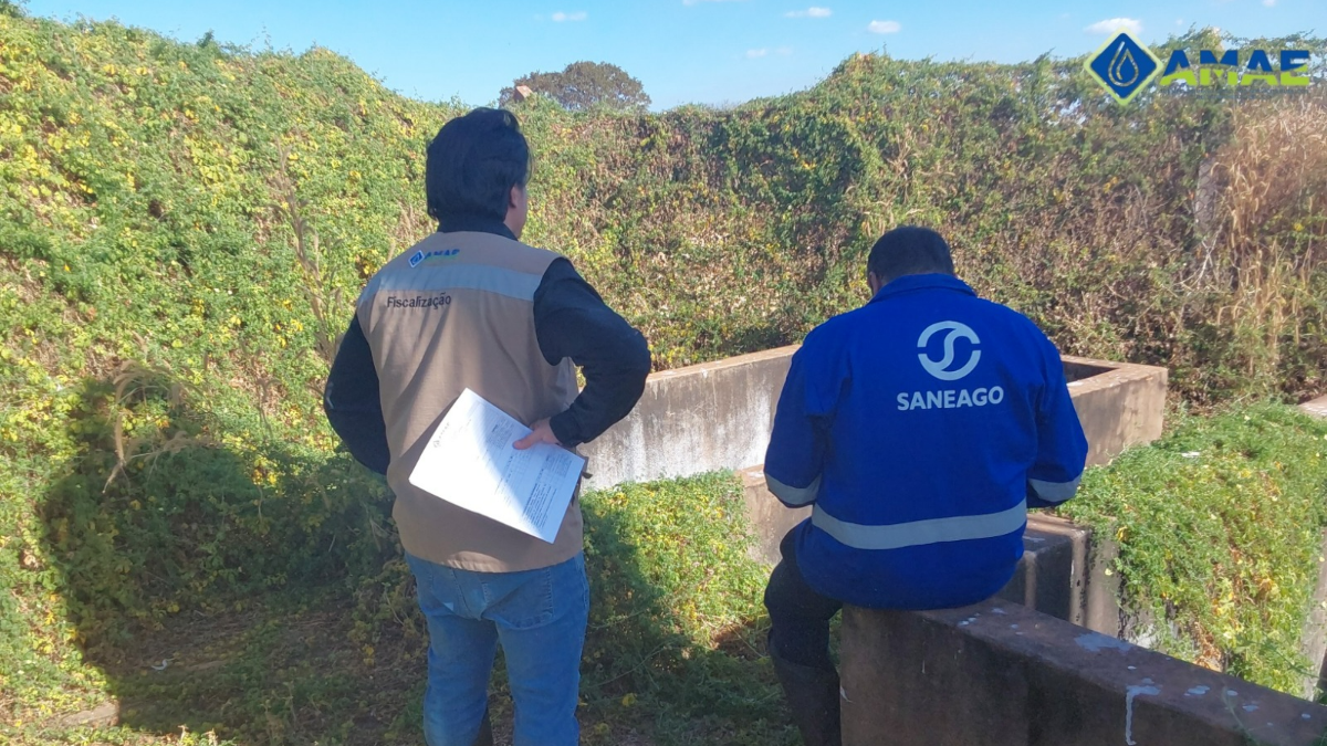 AMAE realiza fiscalizações programadas no Sistema de Abastecimento de Água de Rio Verde