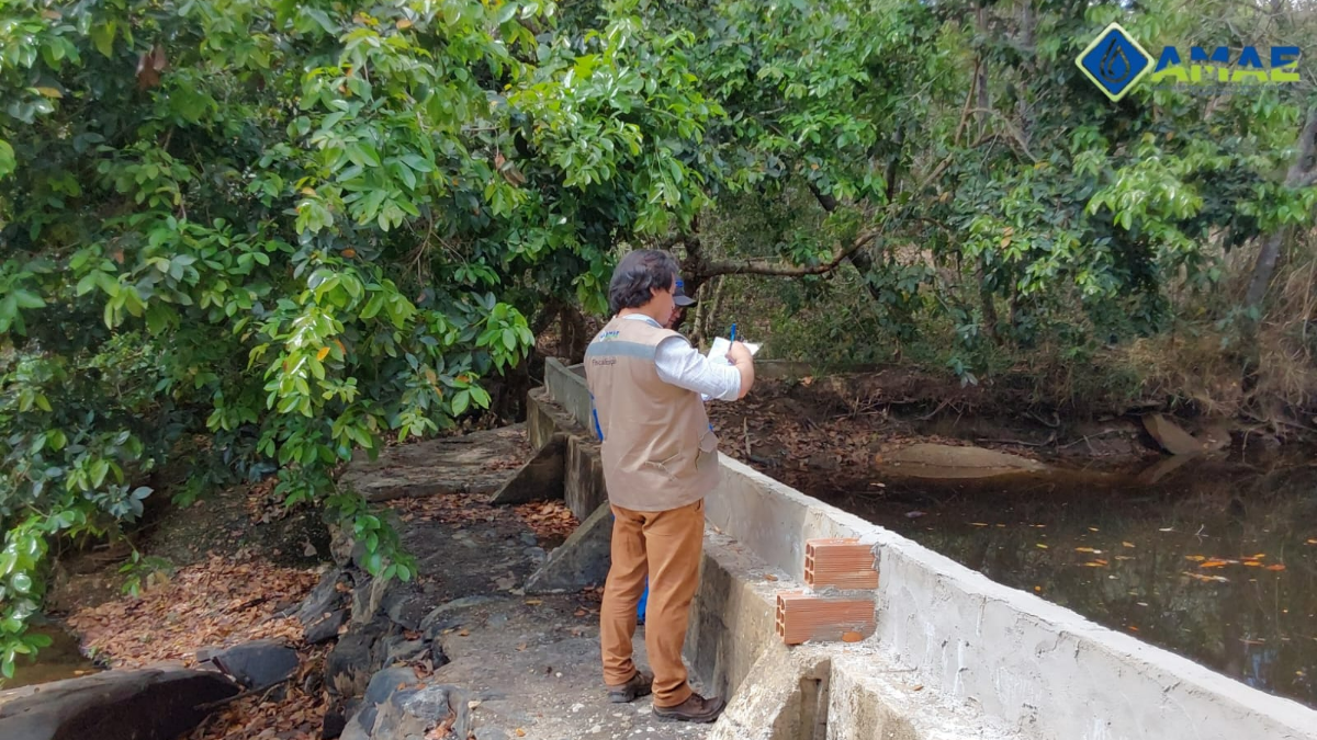 AMAE REALIZA FISCALIZAÇÃO NOS MUNICÍPIOS DE CROMÍNIA E MAIRIPOTABA