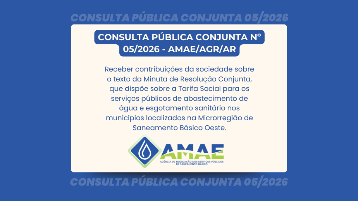 Consulta Pública Conjunta nº 5/2026 – AMAE/AGR/AR